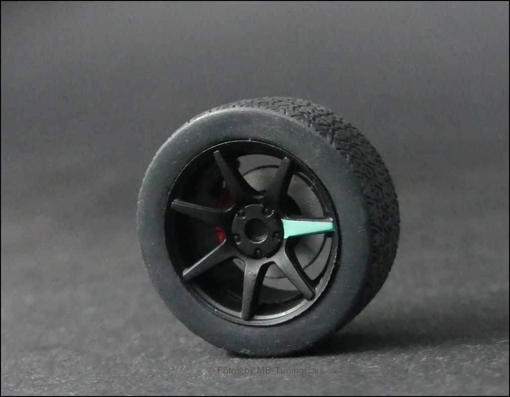 1:18 BMW E30 M3 EVO Tiffany Felgensatz